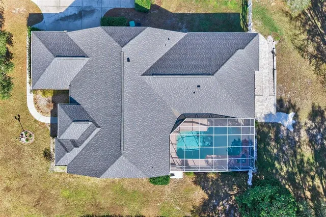 an aerial view of a city with lots of residential buildings