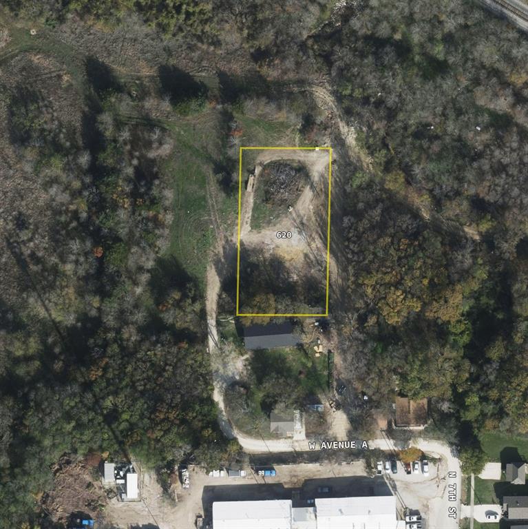 a view of a glass door