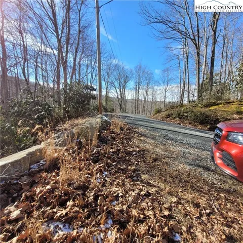 a view of backyard with green space