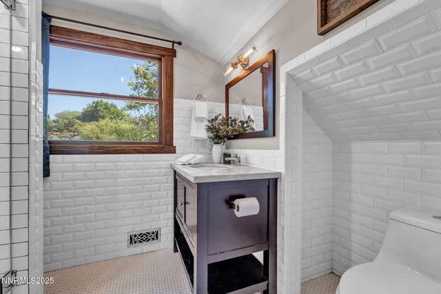 a room with furniture and a window