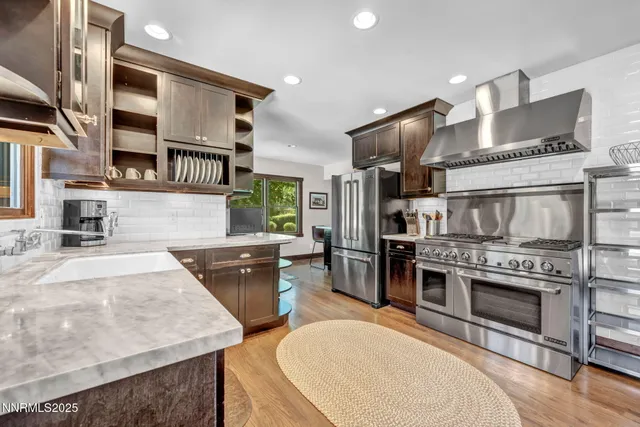 a close view of stove top oven