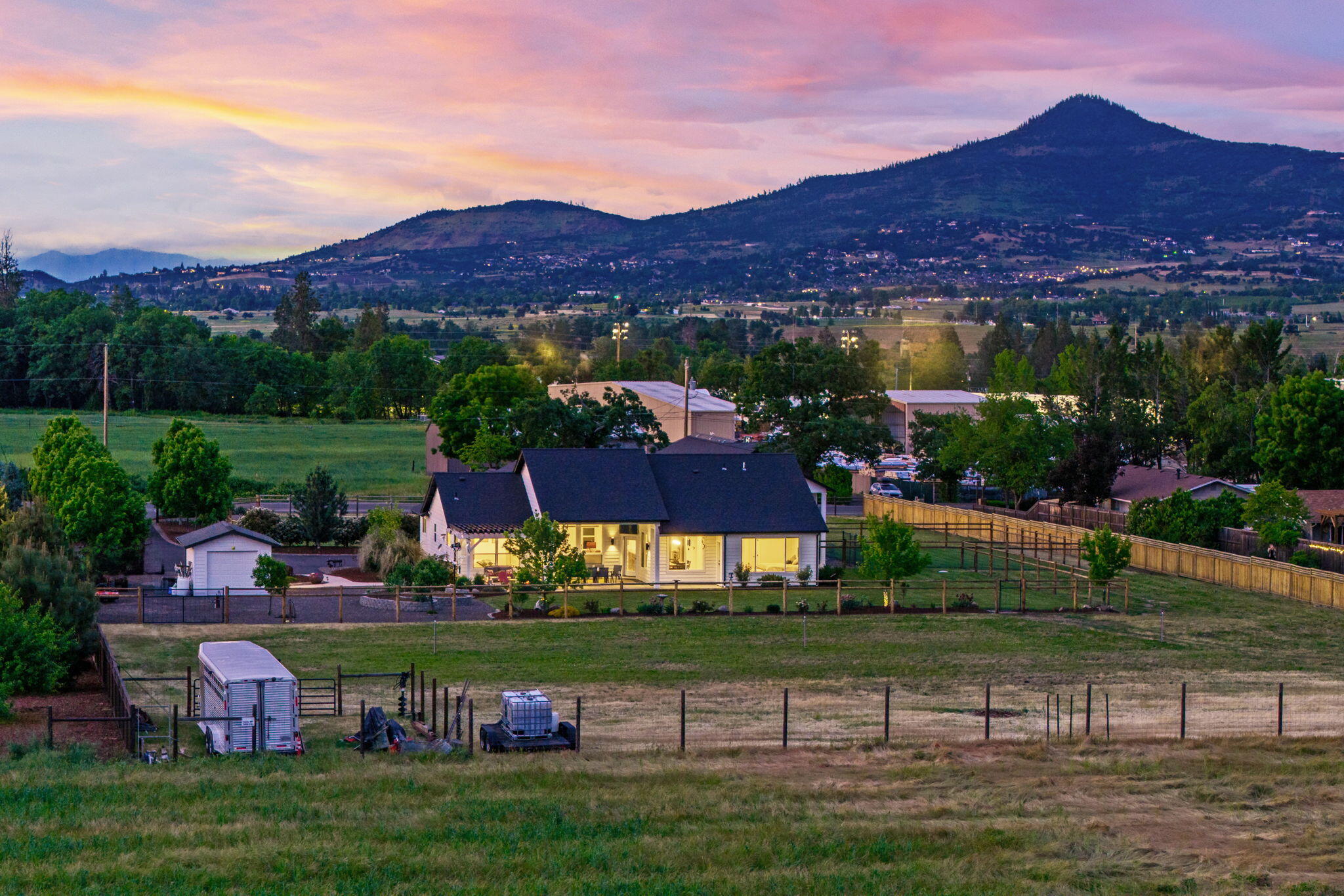 1827 Houston Road Medford, OR 97501 - Photo 5 of 70 a view of an outdoor space with mountain view