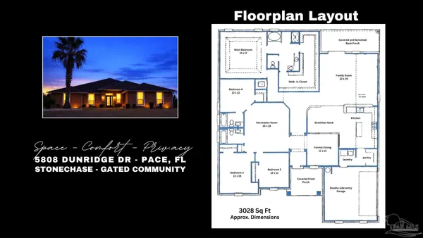 $520,000 | 5808 Dunridge Drive, Pace, FL 32571