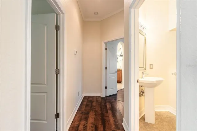 a view of a ocean with a beach