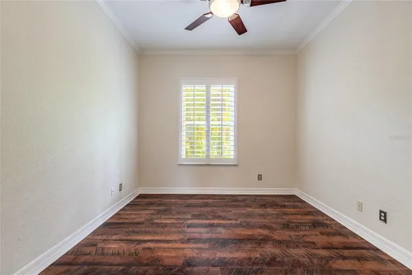 a front view of a building with swimming pool