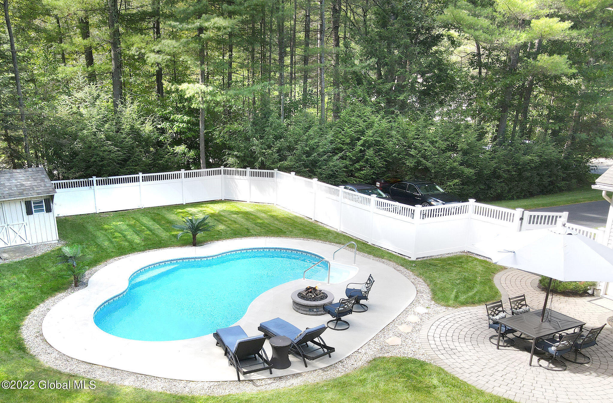 3 McCrea Road Queensbury, NY 12804 - Photo 11 of 41 3 McCrea rear yard and pool