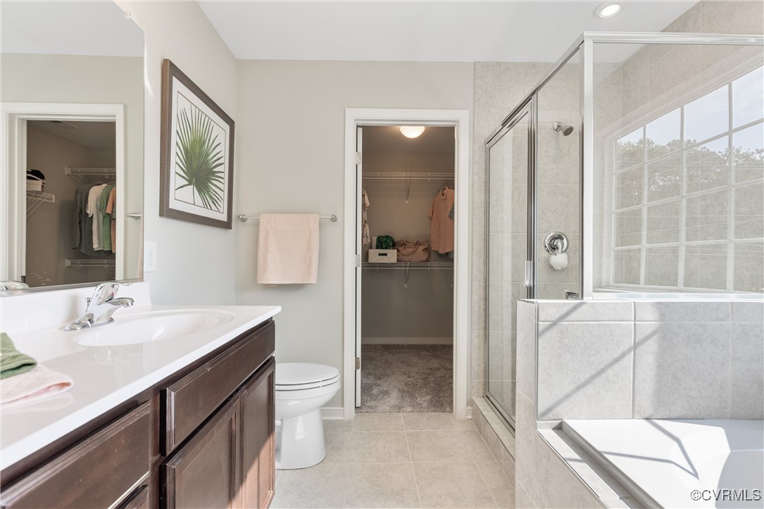 38 Central Place Aylett, VA 23009 - Photo 22 of 32 a bathroom with a sink a toilet and shower