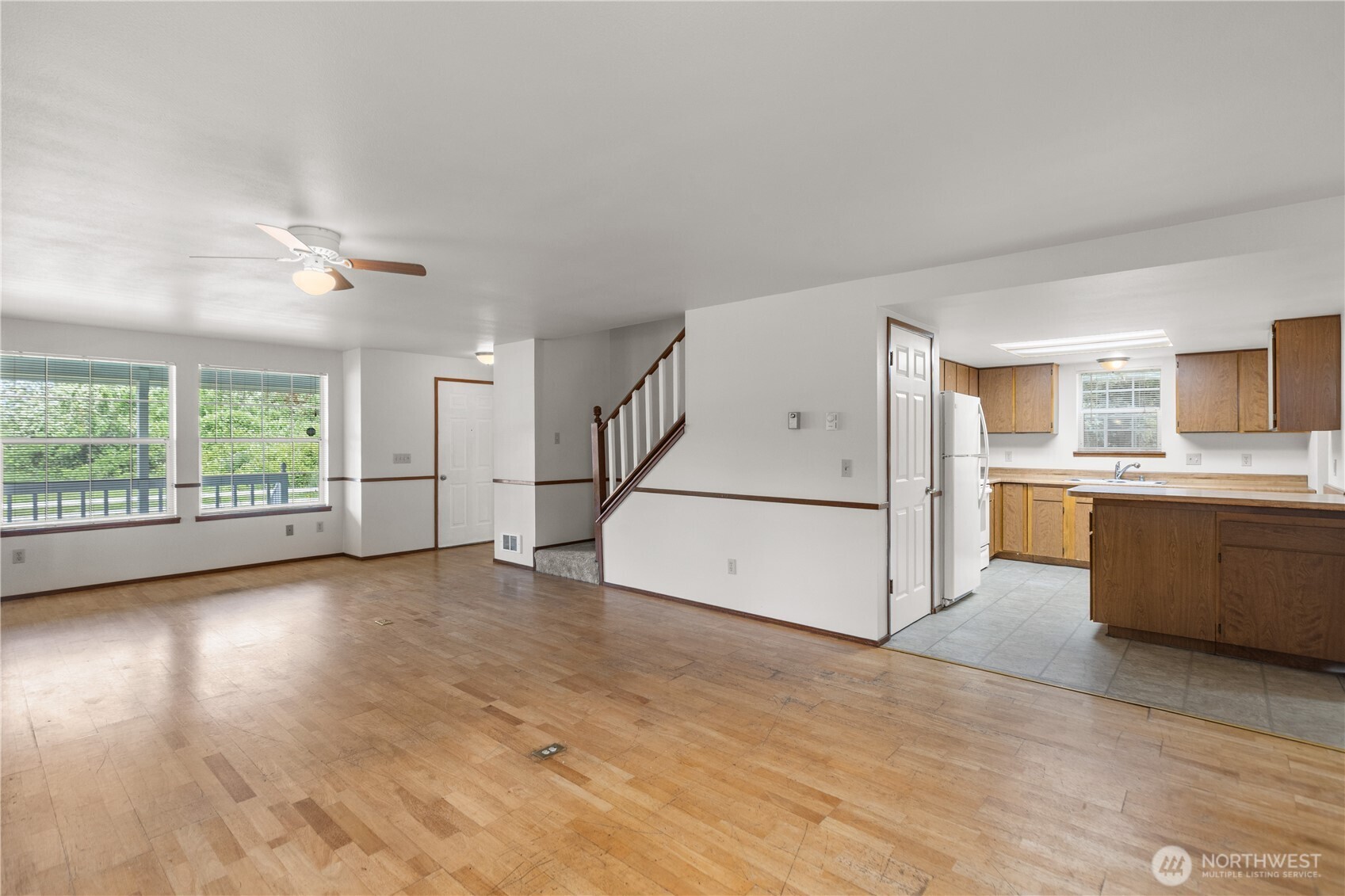 2312 Jade Avenue Everett, WA 98201 - Photo 3 of 34 a view of a kitchen with a sink and a large window