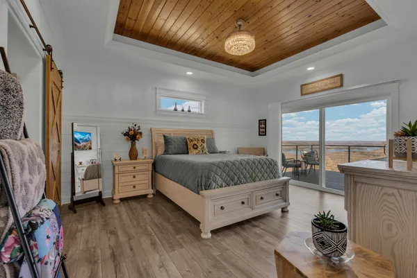 a kitchen with stainless steel appliances granite countertop a stove and a refrigerator