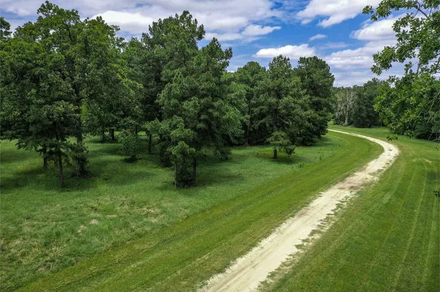 a view of a golf course