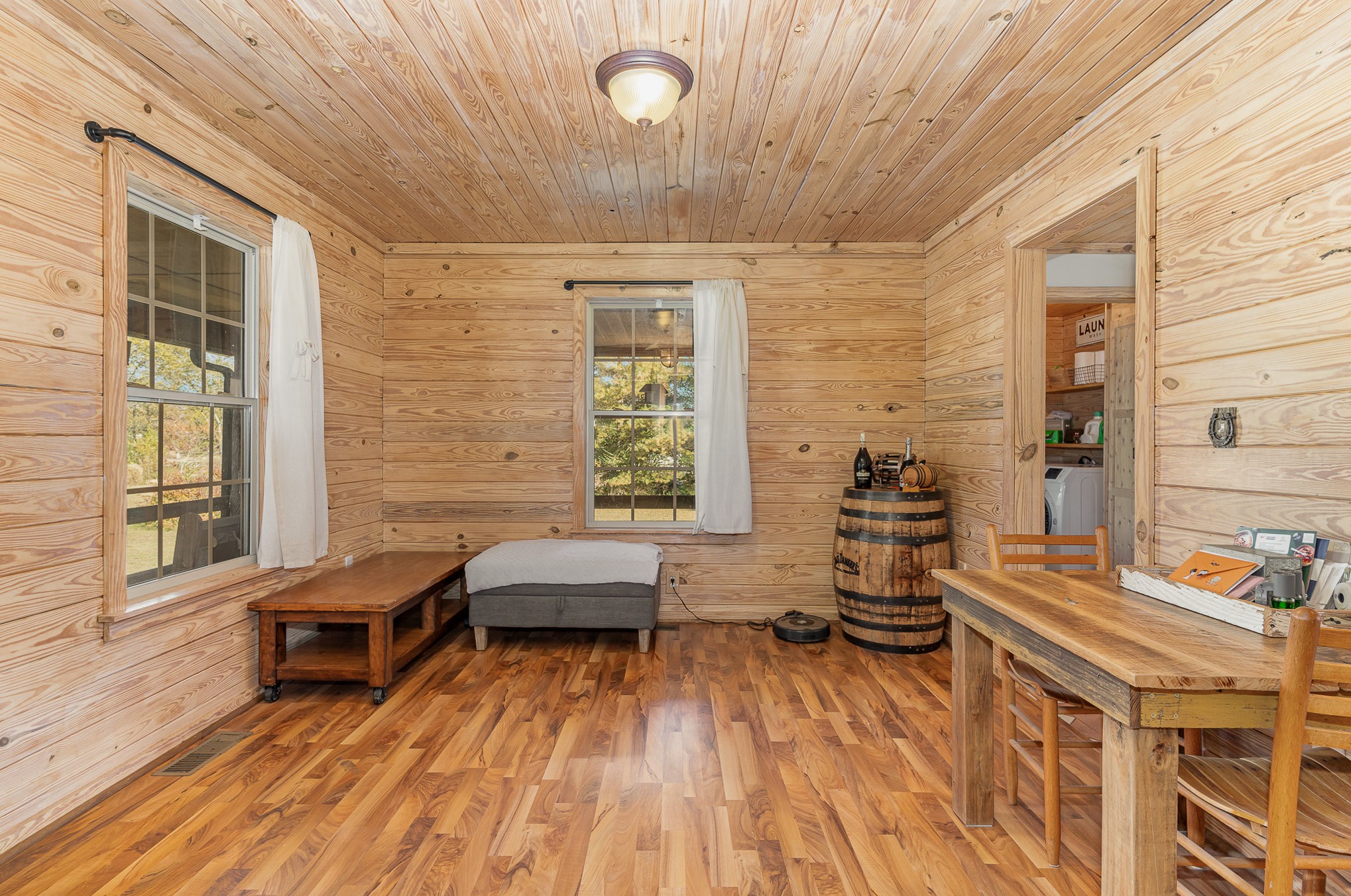 2065 Patterson Cemetery Road Chapel Hill, TN 37034 - Photo 13 of 39 a balcony with furniture and wooden floor