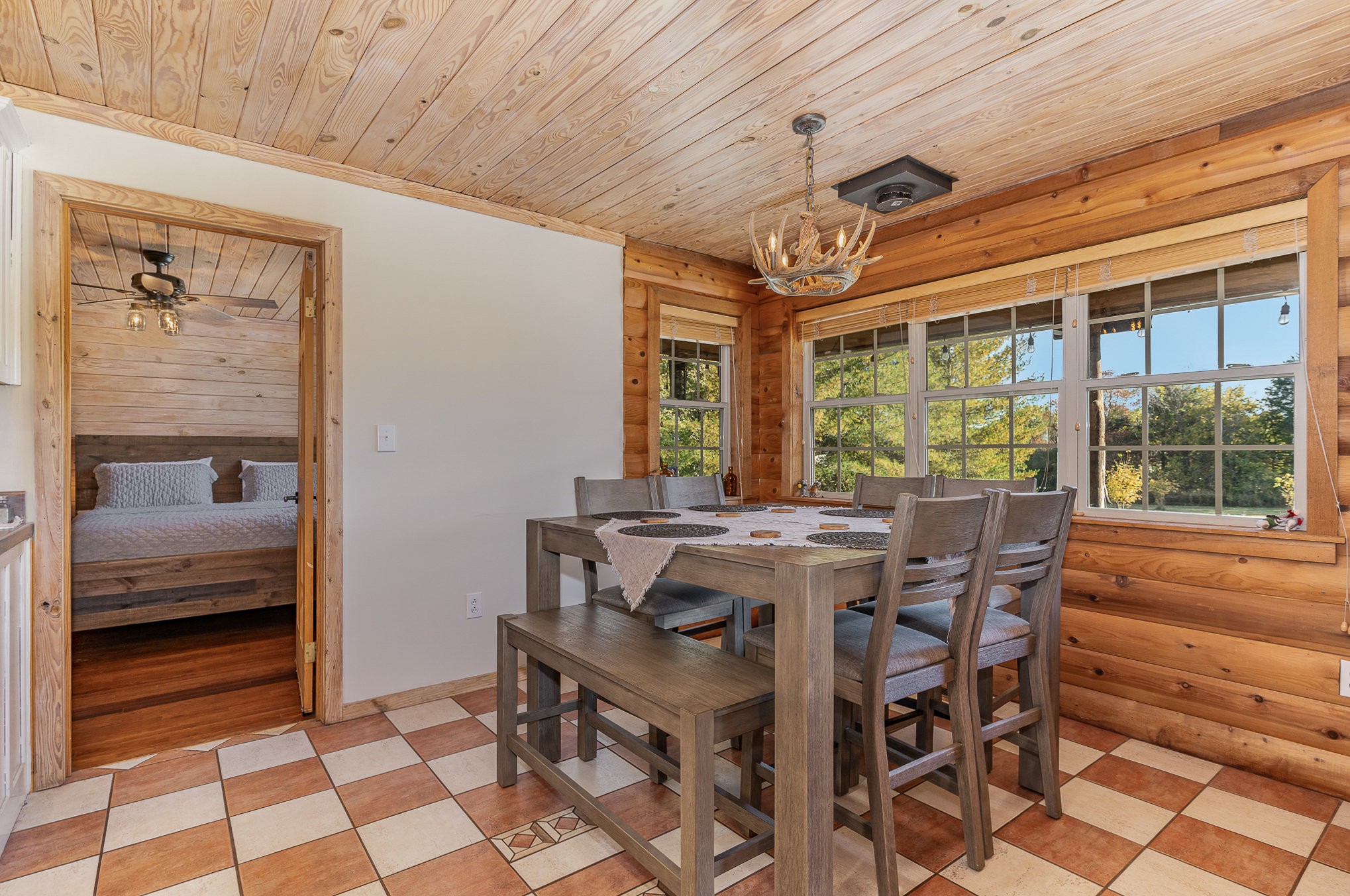 2065 Patterson Cemetery Road Chapel Hill, TN 37034 - Photo 14 of 39 a view of a dining room with furniture window and outside view