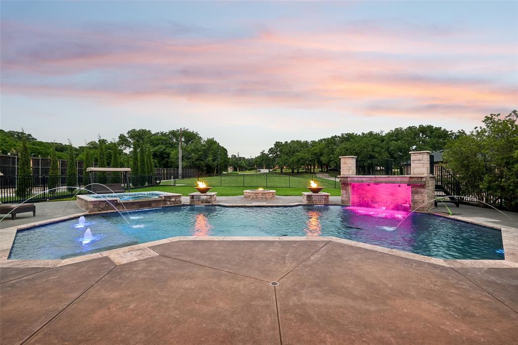 1657 Florence Road Keller, TX 76262 - Photo 35 of 40 a view of swimming pool with a yard and sitting area