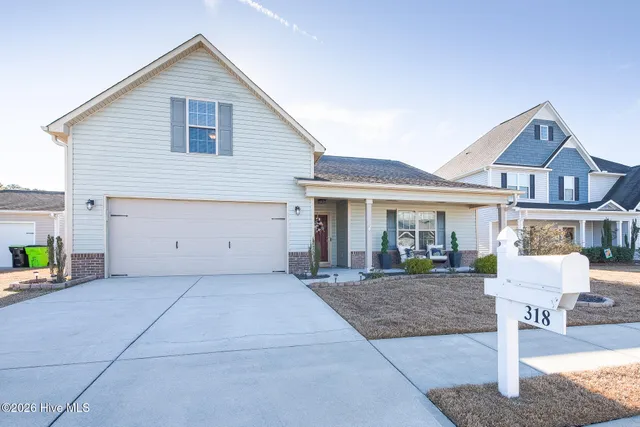 $337,000 | 318 Bungalow Drive, New Bern, NC 28562