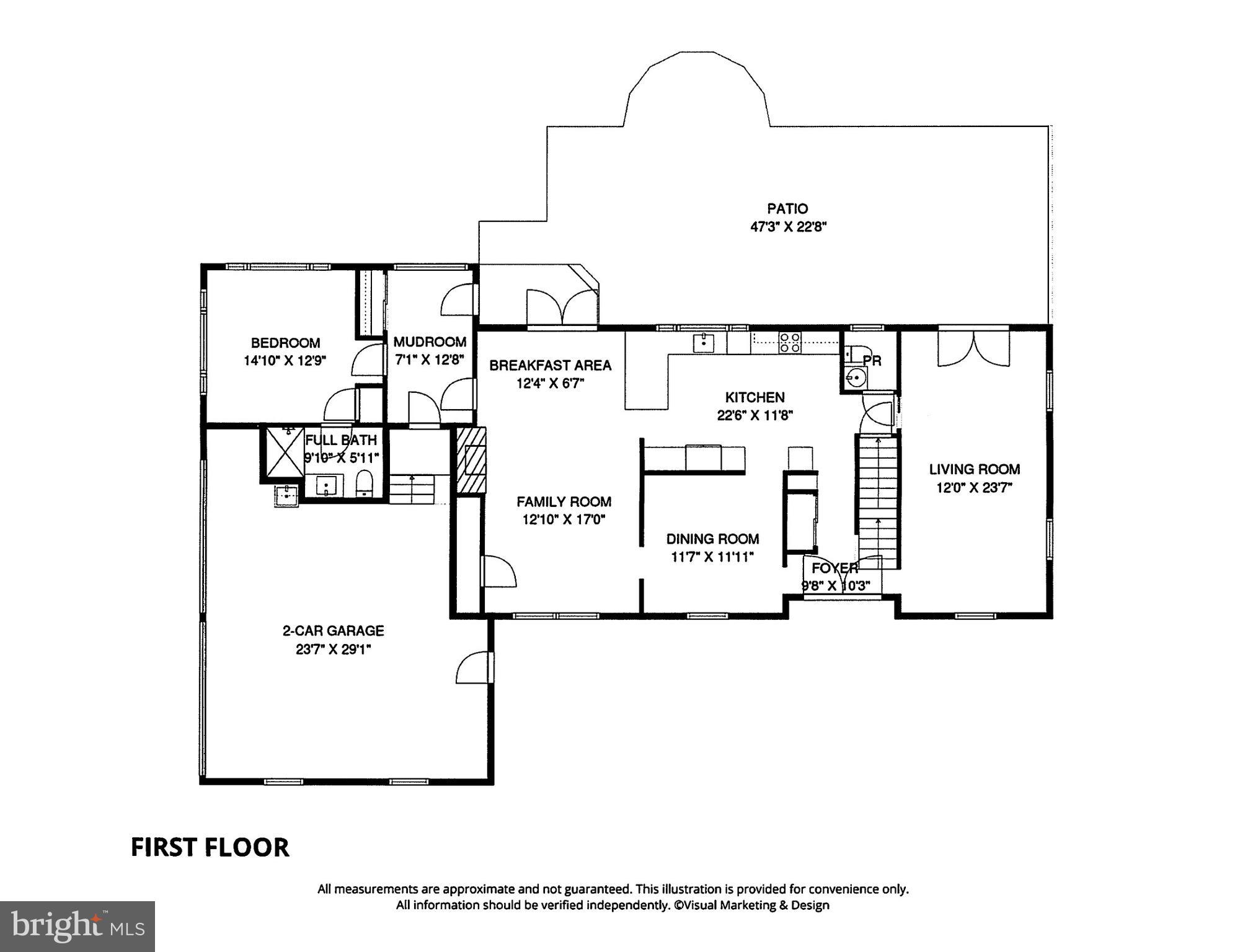 957 Cherry Hill Road Princeton, NJ 08540 - Photo 48 of 50 Main level Floorplan