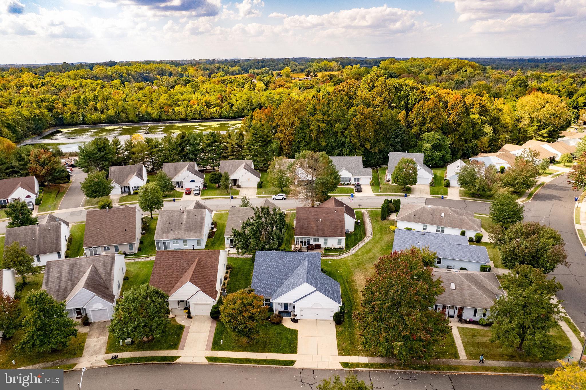 4 Lantern Lane Columbus, NJ 08022 - Photo 5 of 46 an aerial view of a building with parking