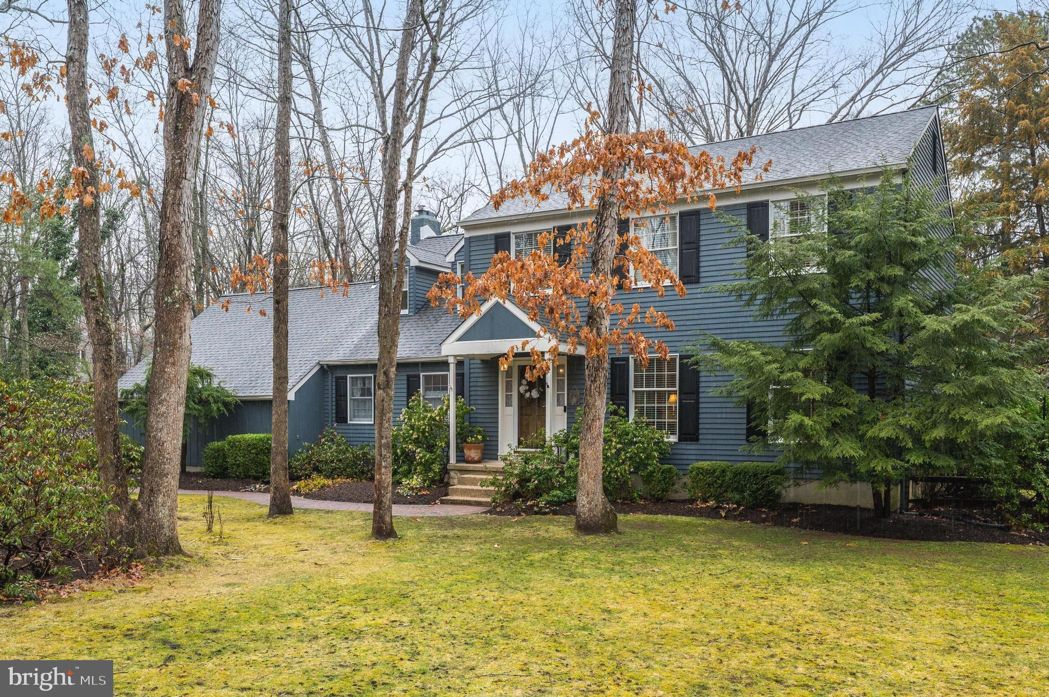 1 Strafford Circle Road Medford, NJ 08055 - Photo 1 of 31 a view of a house with pool and trees in front of it
