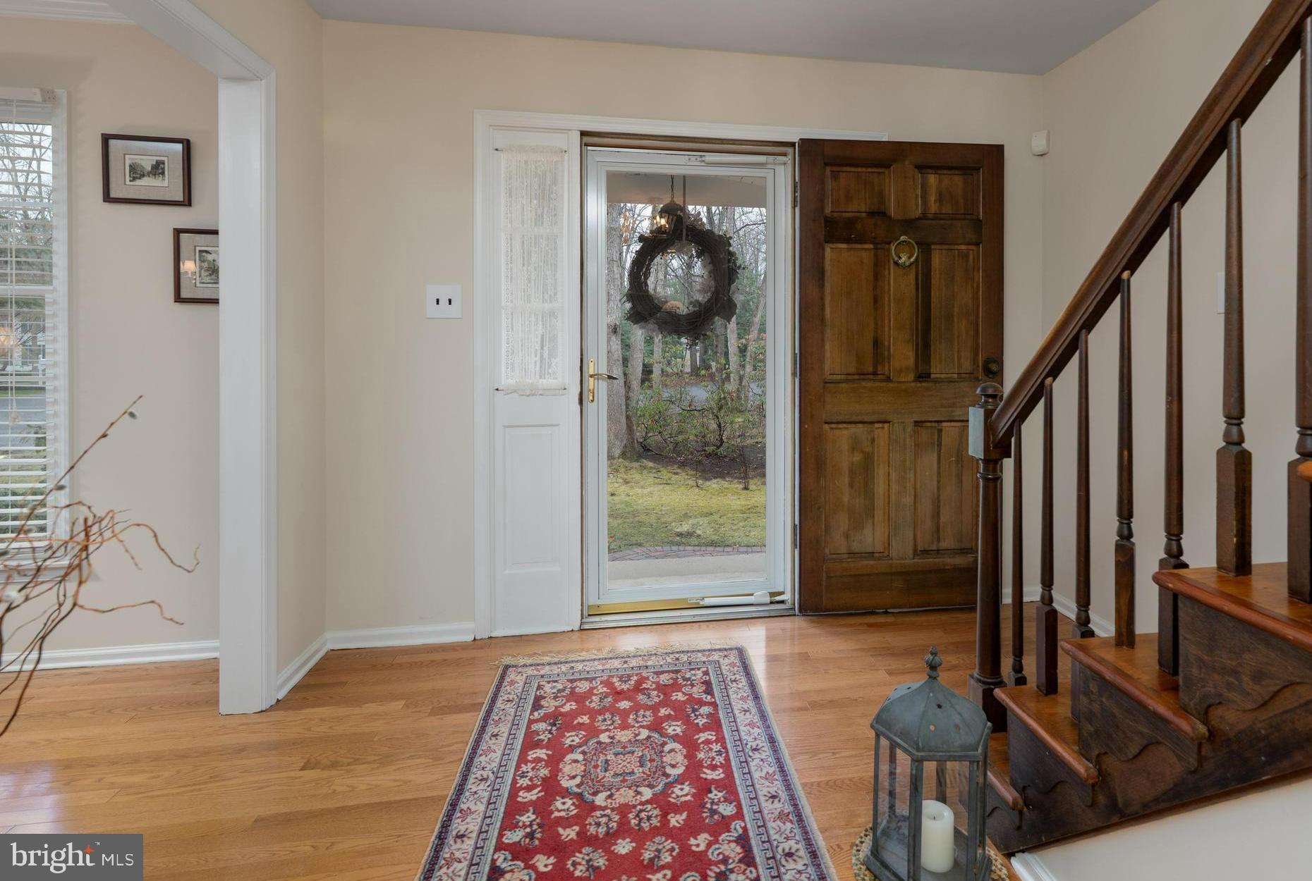 1 Strafford Circle Road Medford, NJ 08055 - Photo 2 of 31 a view of an entryway with wooden floor