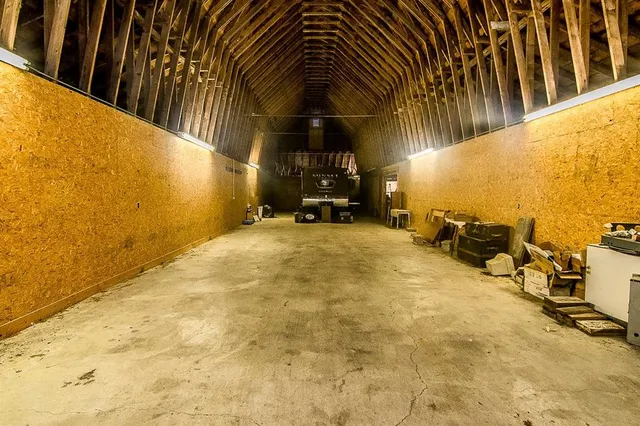 a view of car garage