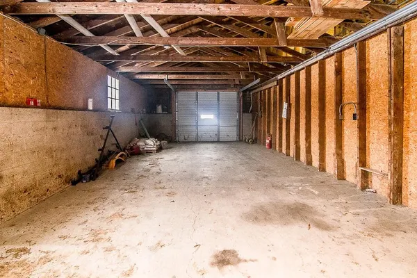 a view of water heater room