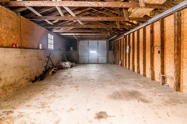 a view of water heater room