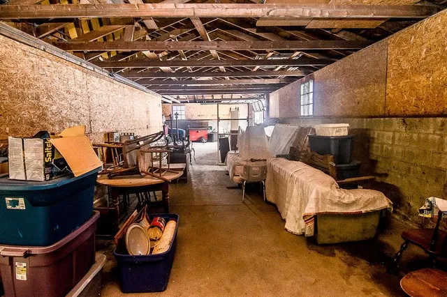 a view of a backyard of a house