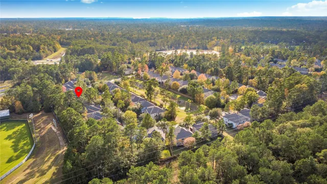 a view of city and mountain