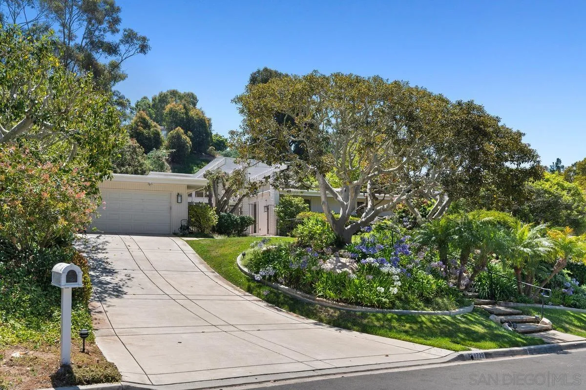 6729 Avenida Andorra La Jolla, CA 92037 - Photo 27 of 27 front view of a house with a yard