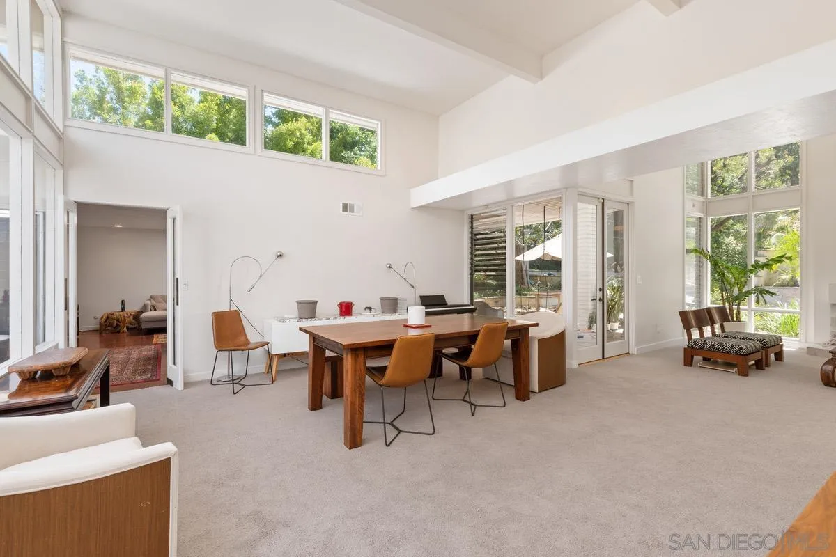 6729 Avenida Andorra La Jolla, CA 92037 - Photo 4 of 27 a view of a dining room with furniture window and outside view