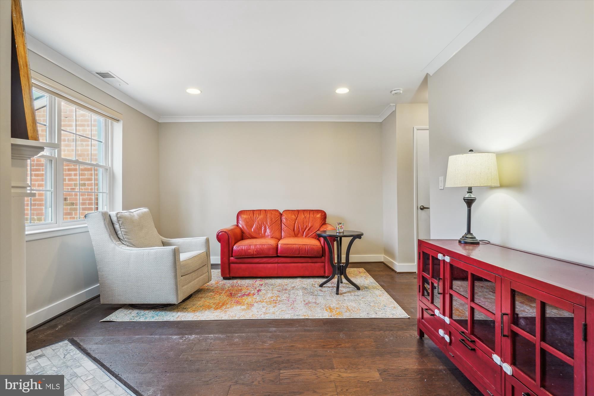 4613 28th Road South, Unit C Arlington, VA 22206 - Photo 13 of 37 a living room with furniture and a window