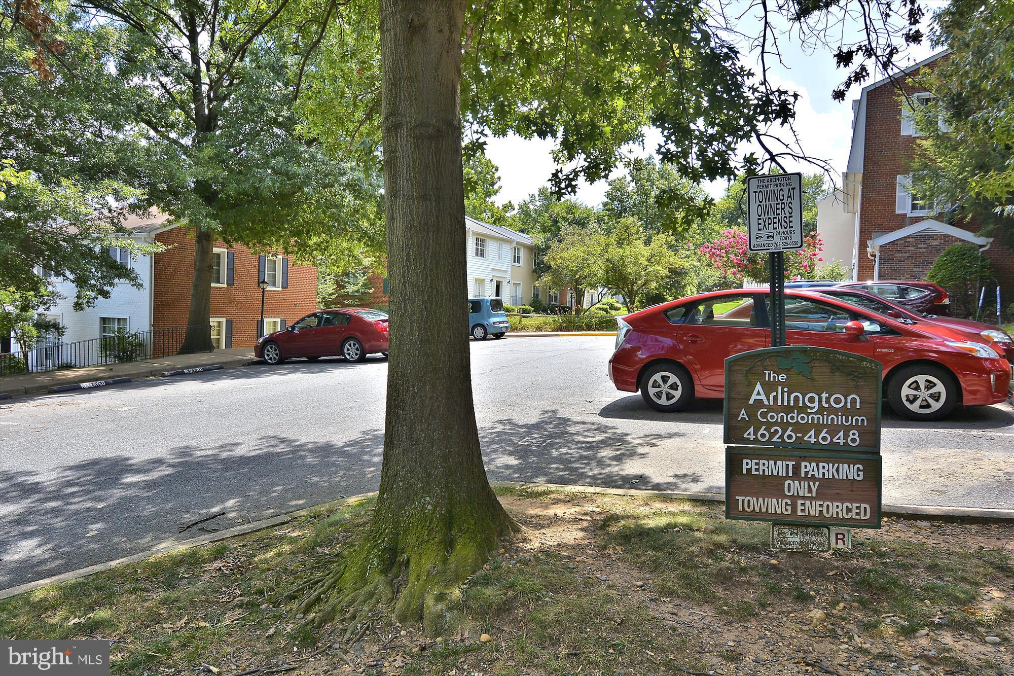 4613 28th Road South, Unit C Arlington, VA 22206 - Photo 30 of 37 a front view of a house with a yard