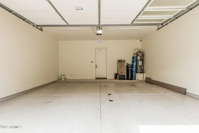 a view of a room with storage