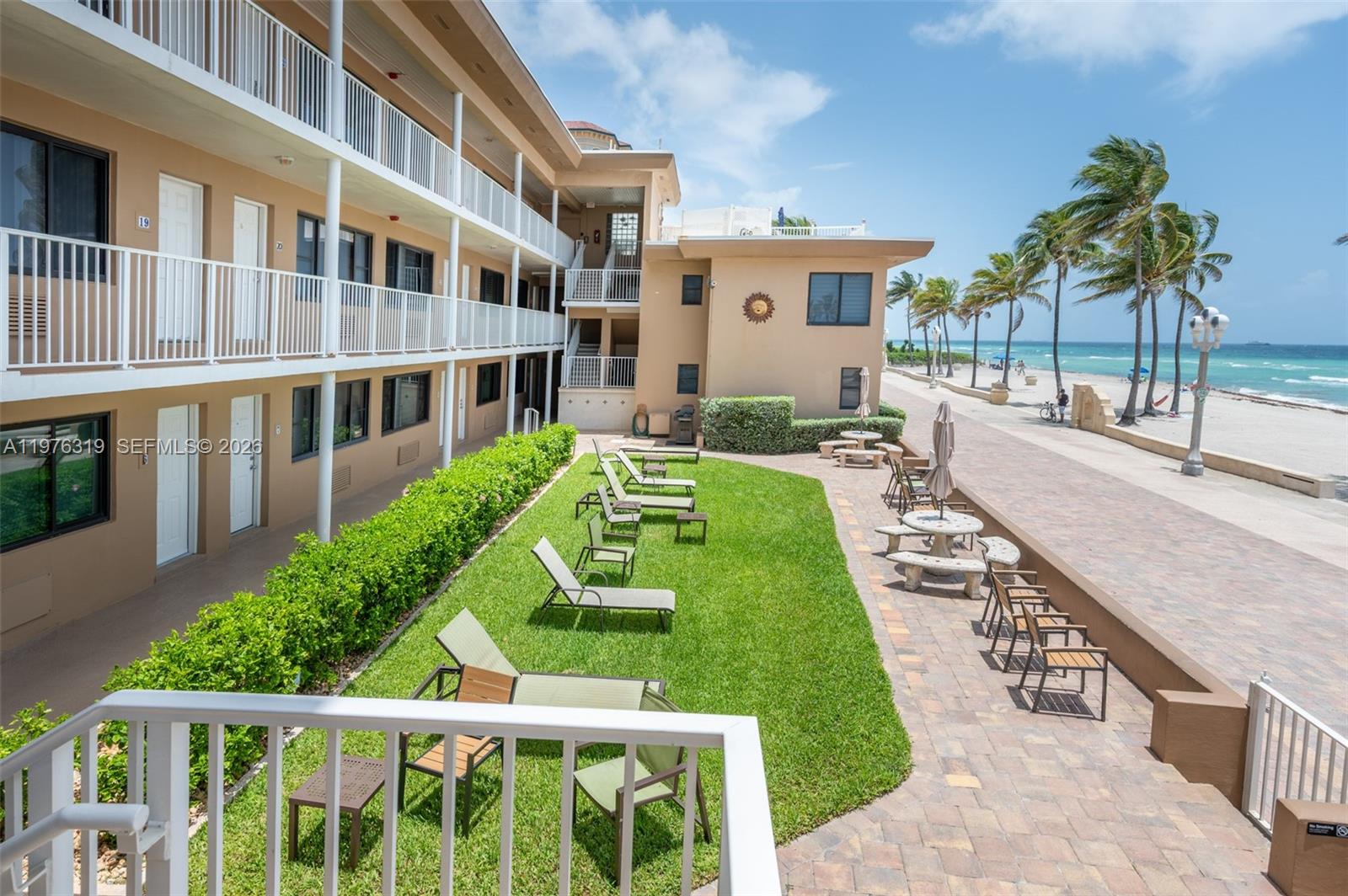 3300 North Surf Road, Unit 26A Hollywood, FL 33019 - Photo 15 of 19 a view of a house with backyard and sitting area