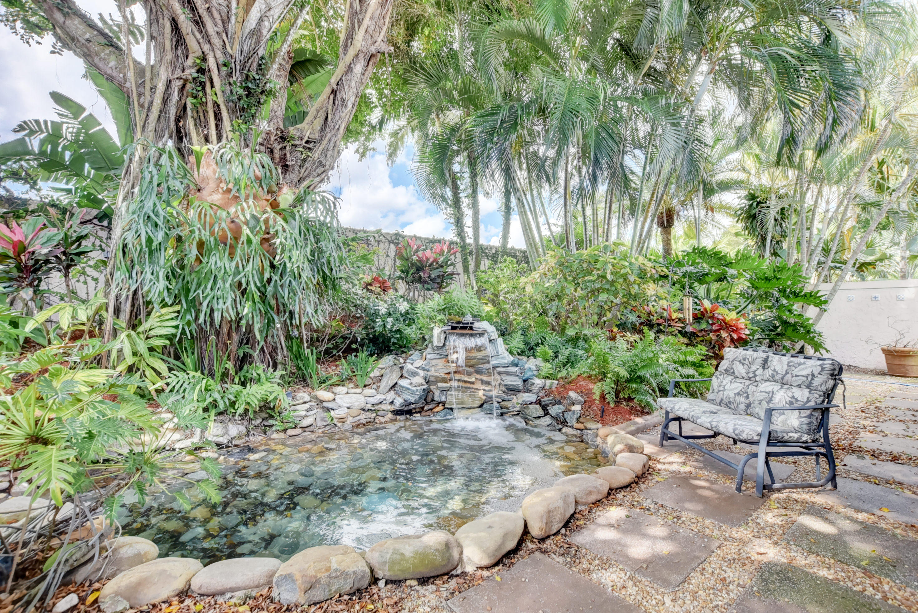 6342 Northwest 23rd Street Boca Raton, FL 33434 - Photo 18 of 50 Waterfall and pond