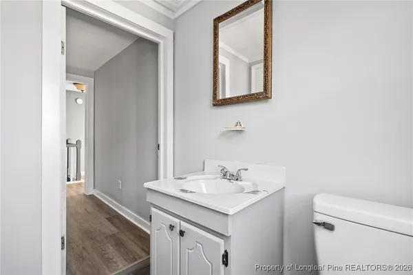 a bathroom with a sink and a toilet