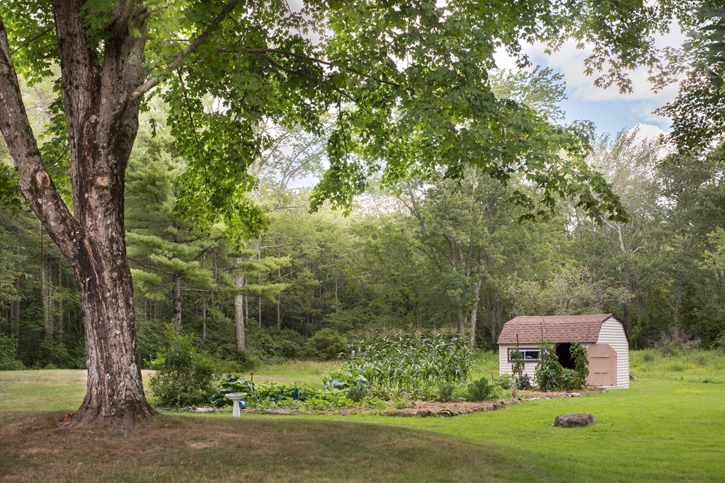 55 Birch Meadow Road Merrimac, MA 01860 - Photo 2 of 7 a view of a two chairs in a garden