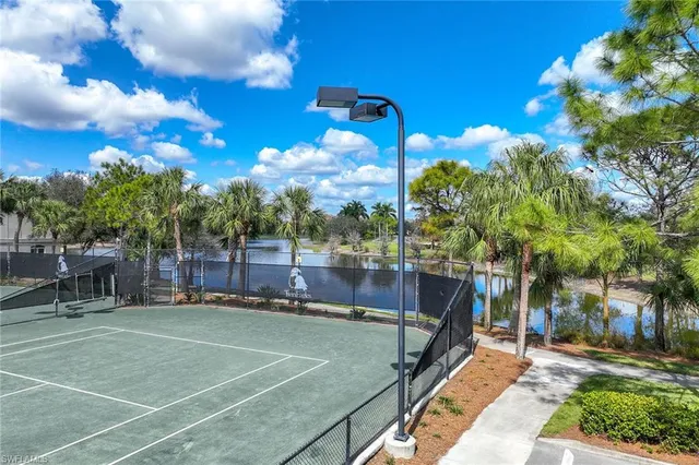 a view of a yard with swimming pool and outdoor space