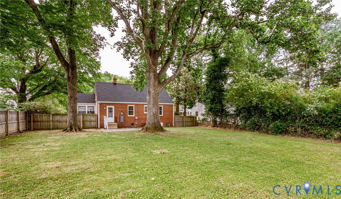 1312 Santa Rosa Road Henrico, VA 23229 - Photo 50 of 54 Expansive Backyard with Mature trees, and a Wooden