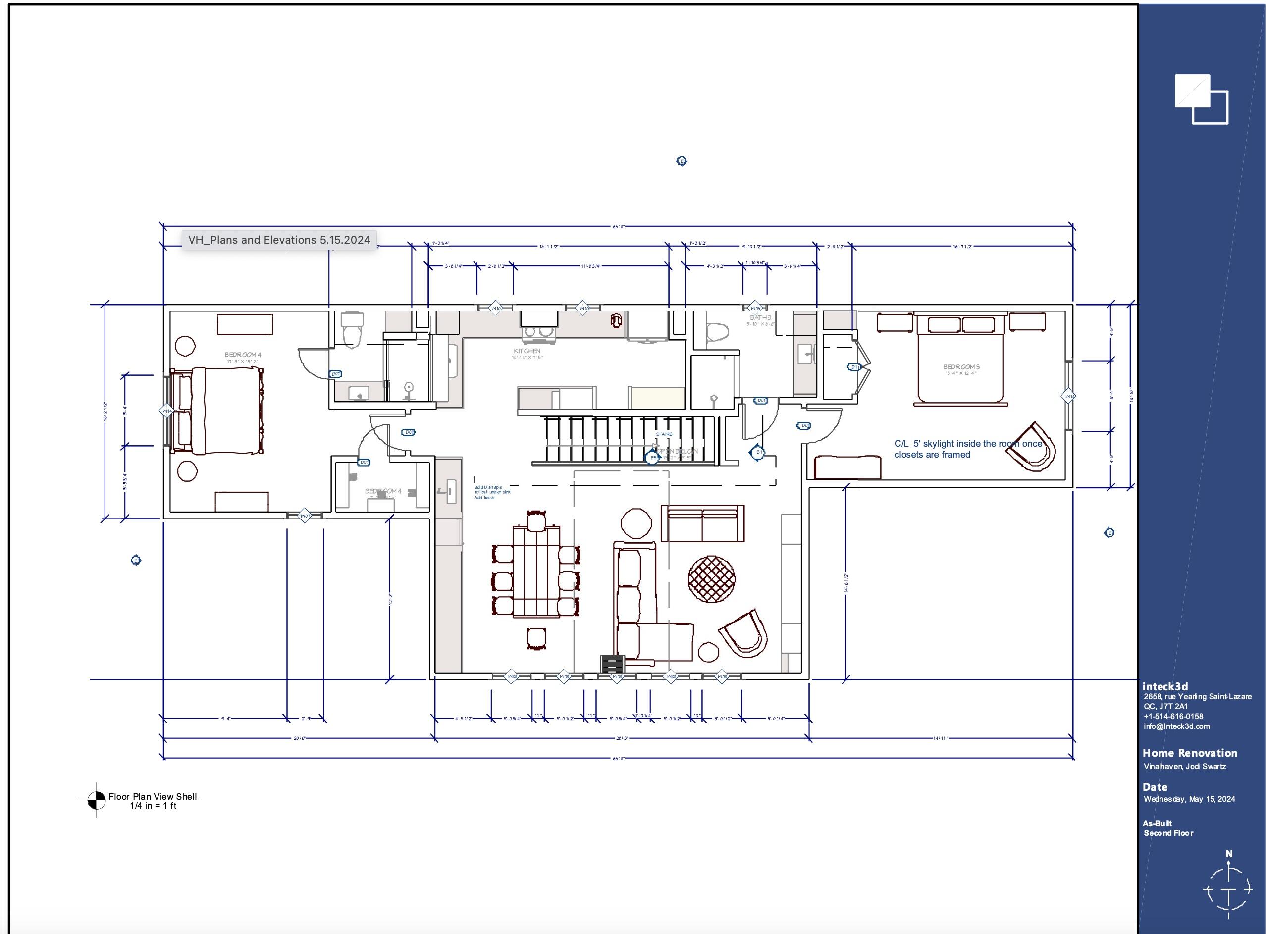 46 Atlantic Avenue Vinalhaven, ME 04863 - Photo 44 of 45 46 Atlantic Floor Plan Floor 2