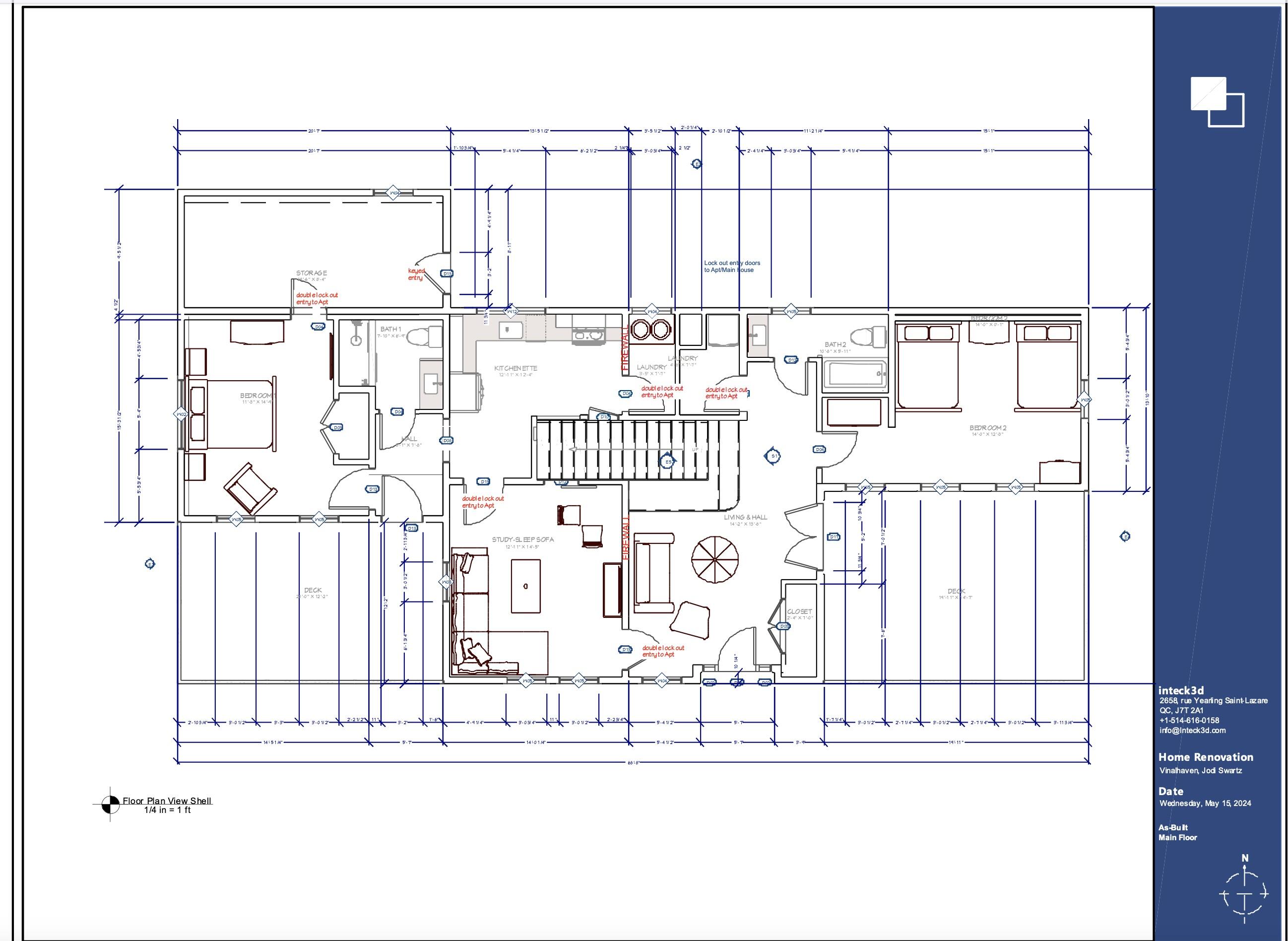46 Atlantic Avenue Vinalhaven, ME 04863 - Photo 45 of 45 46 Atlantic Floor Plan Floor 1