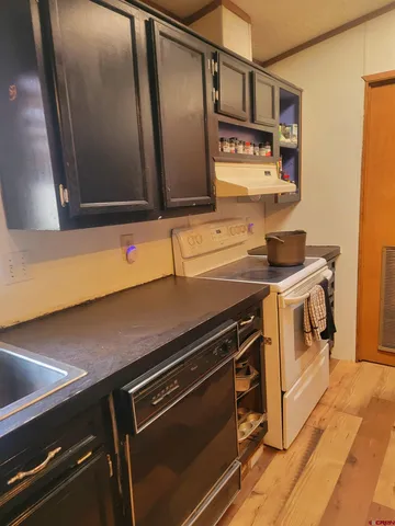 a view of a storage and utility room