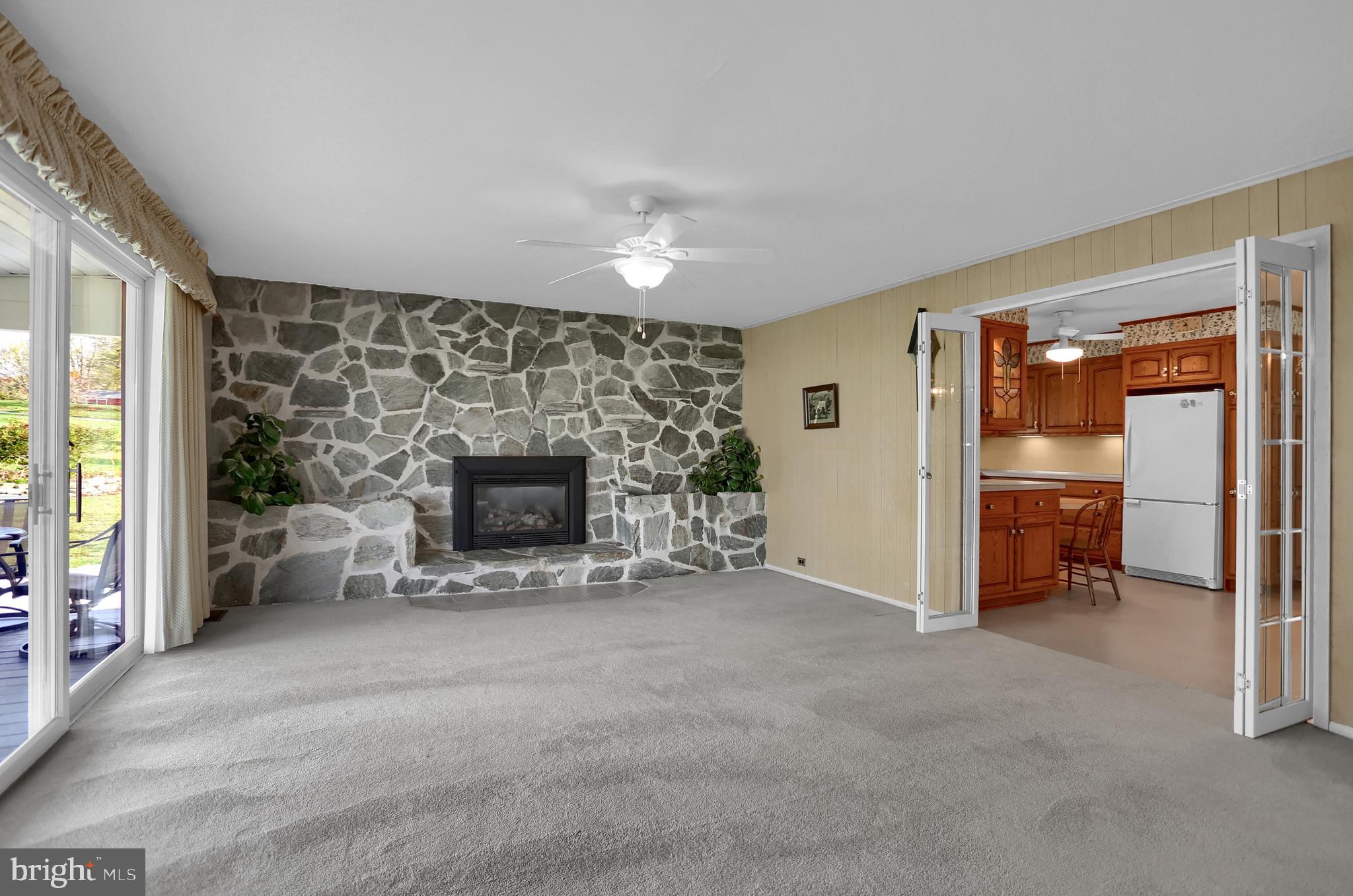 305 Newberry Road Middletown, PA 17057 - Photo 14 of 48 Family Room with glass doors to Dining Area