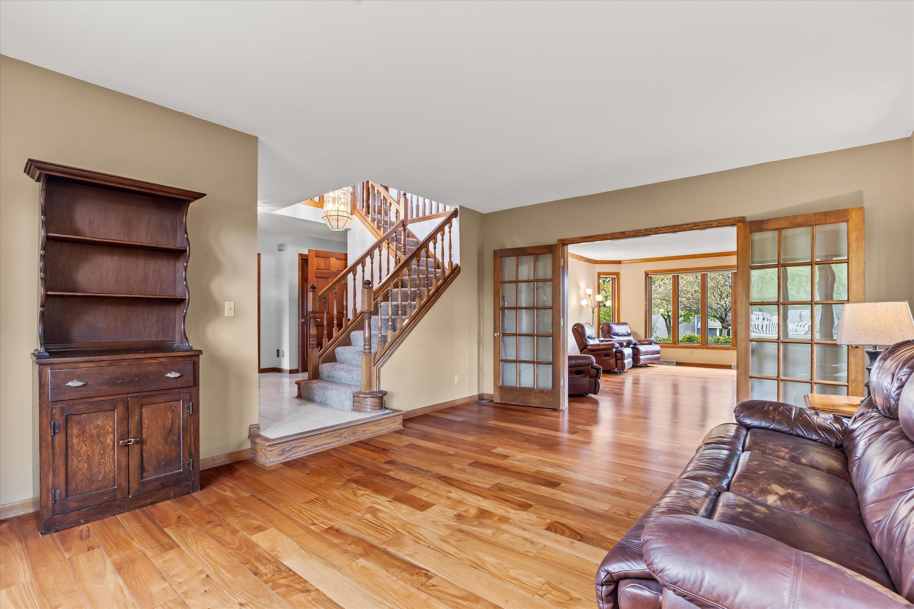 W168N5140 Stonefield Road Menomonee Falls, WI 53051 - Photo 12 of 49 French doors add a seamless flow
