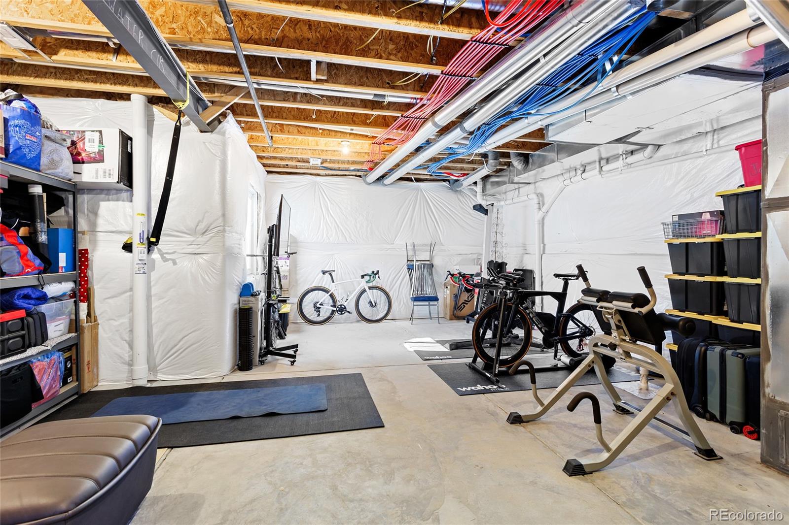 1444 Sidewinder Circle Castle Rock, CO 80108 - Photo 27 of 40 a view of a room with gym equipment