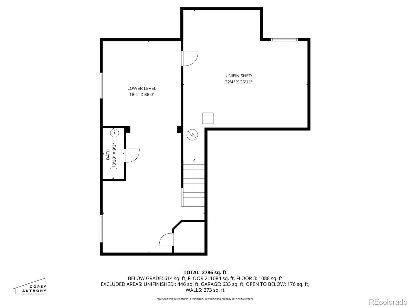 1444 Sidewinder Circle Castle Rock, CO 80108 - Photo 39 of 40 a picture of a floor plan