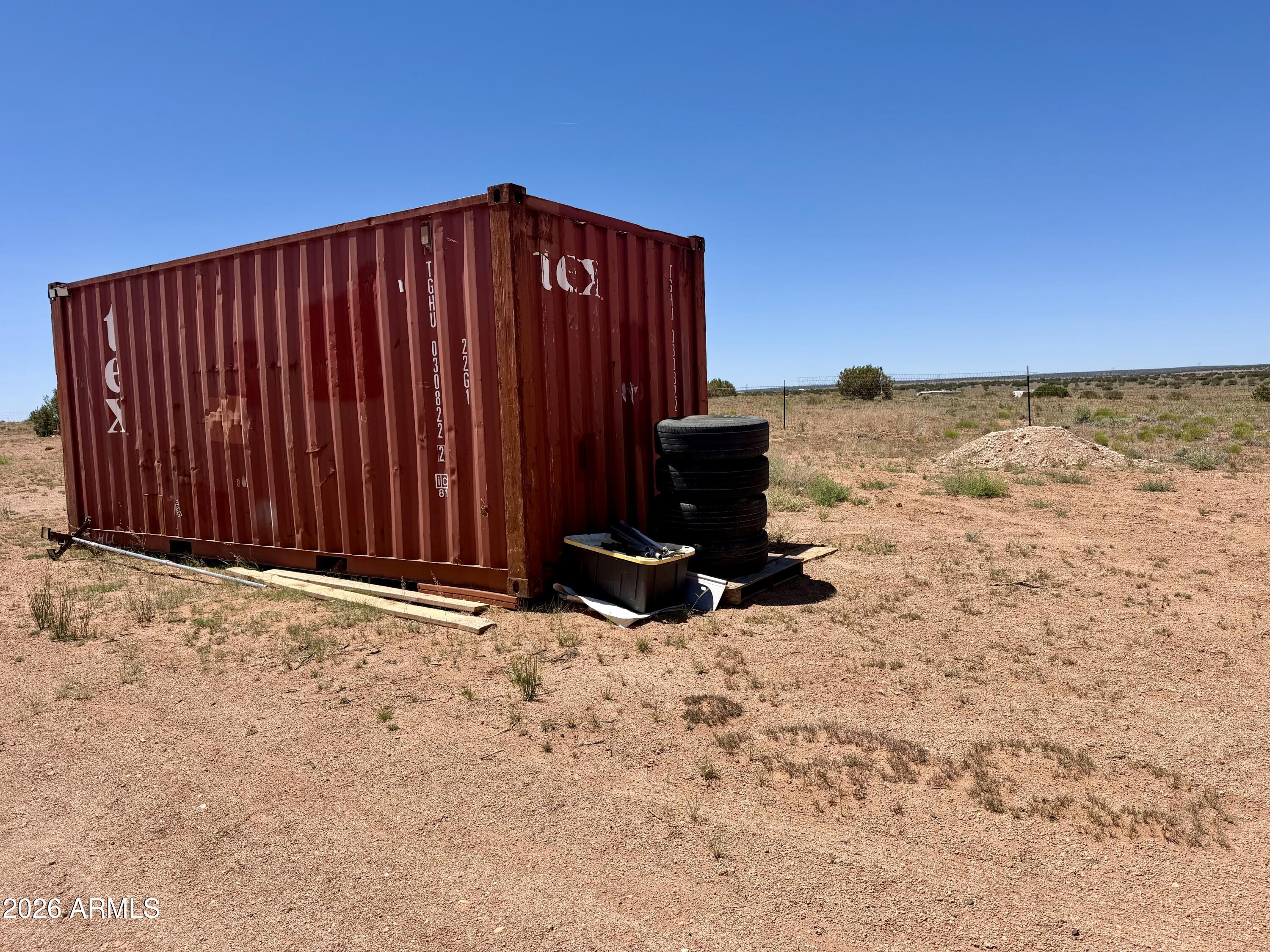 2659 Duck Lake Road Heber, AZ 85928 - Photo 11 of 34 a view of wooden wall under an umbrella