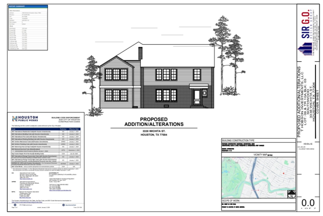 3338 Wichita Street Houston, TX 77004 - Photo 18 of 19 a picture of a floor plan