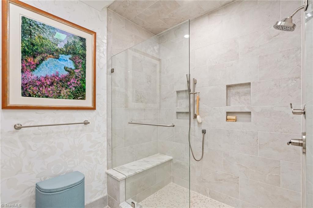 1645 Linton Court High Point, NC 27262 - Photo 25 of 50 Oversized Walk in Shower