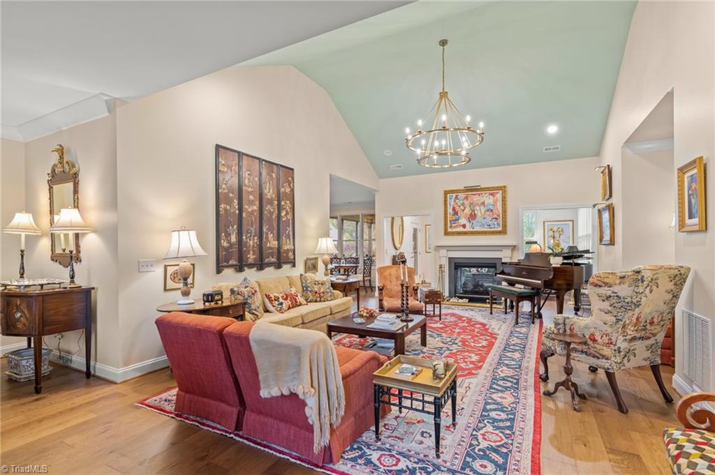 1645 Linton Court High Point, NC 27262 - Photo 50 of 50 Large Great Room with vaulted ceilings. Open Floor Plan.