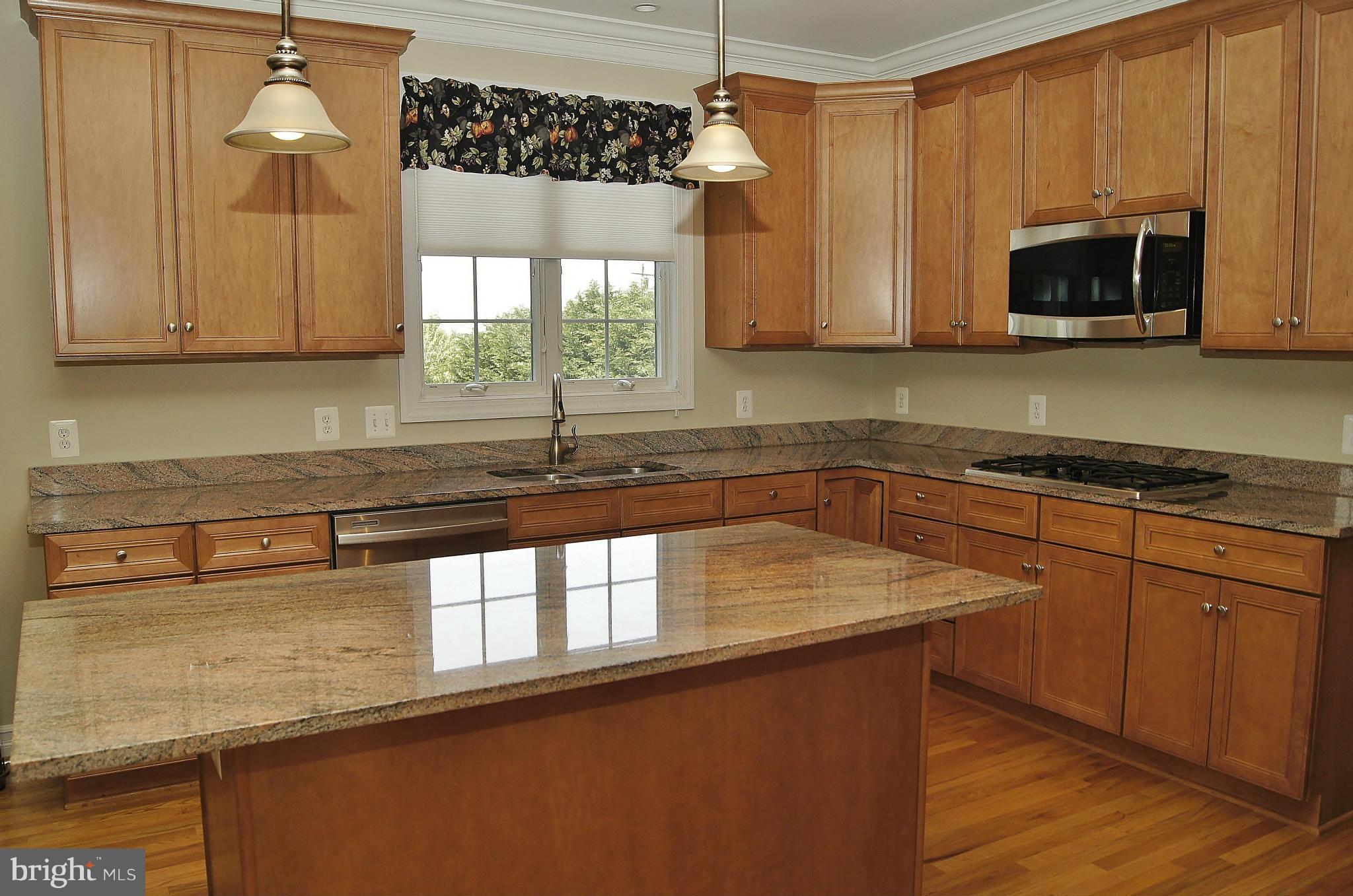 17201 Hardy Road Mount Airy, MD 21771 - Photo 7 of 27 Large Breakfast Bar with Storage & Pendant Light